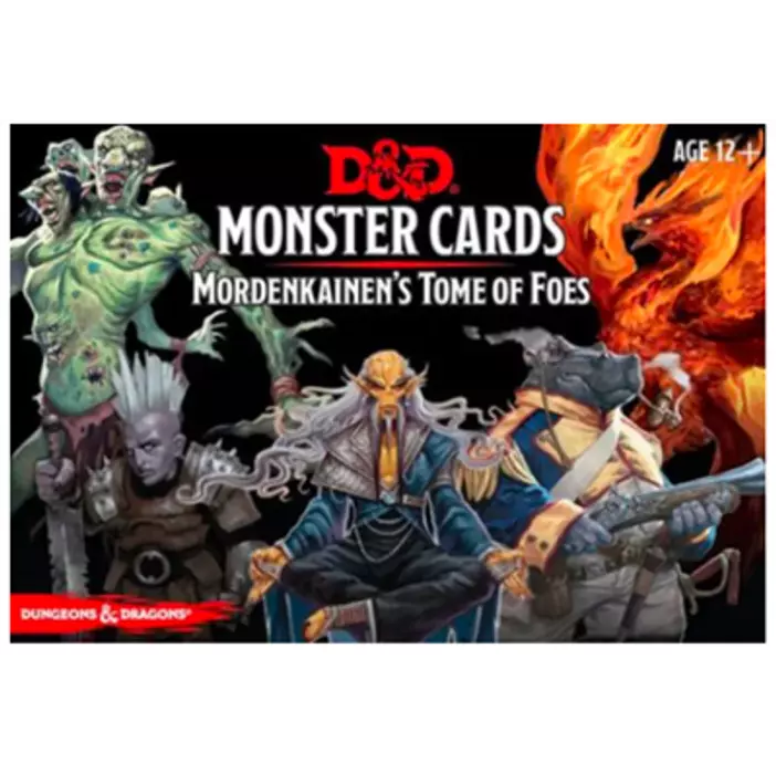 D&D: Monster Cards: Mordenkainen's Tome of Foes (109 cards) - DE