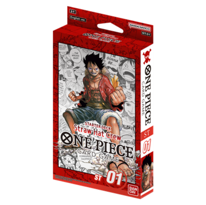 One Piece Card Game - Straw Hat Crew Starter Deck ST01 (6 Decks) - EN