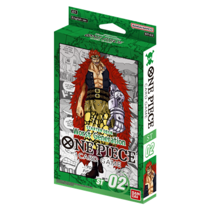 One Piece Card Game - Worst Generation Starter Deck ST02 (6 Decks) - EN