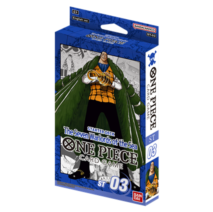 One Piece Card Game - The Seven Warlords of the Sea Starter Deck ST03 (6 Decks) - EN