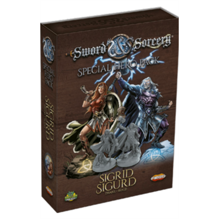 Sword & Sorcery - Thane/Skald (Sigrid/Sigurd) Hero Pack - EN