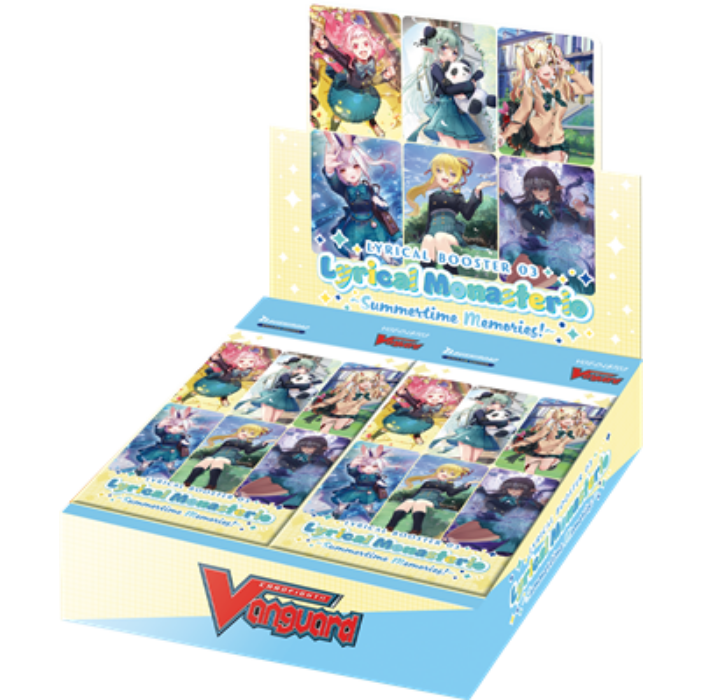 Cardfight!! Vanguard Lyrical Monasterio ~Summertime Memories!~ Booster Display (16 Packs) - EN