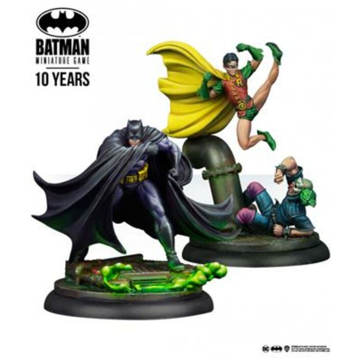 Batman Miniature Game: Batman & Robin 10th Anniversary Edition - EN