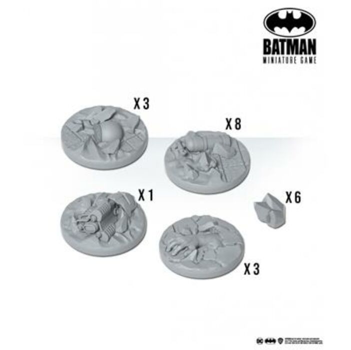 Batman Miniature Game: Mr. Freeze Markers - EN