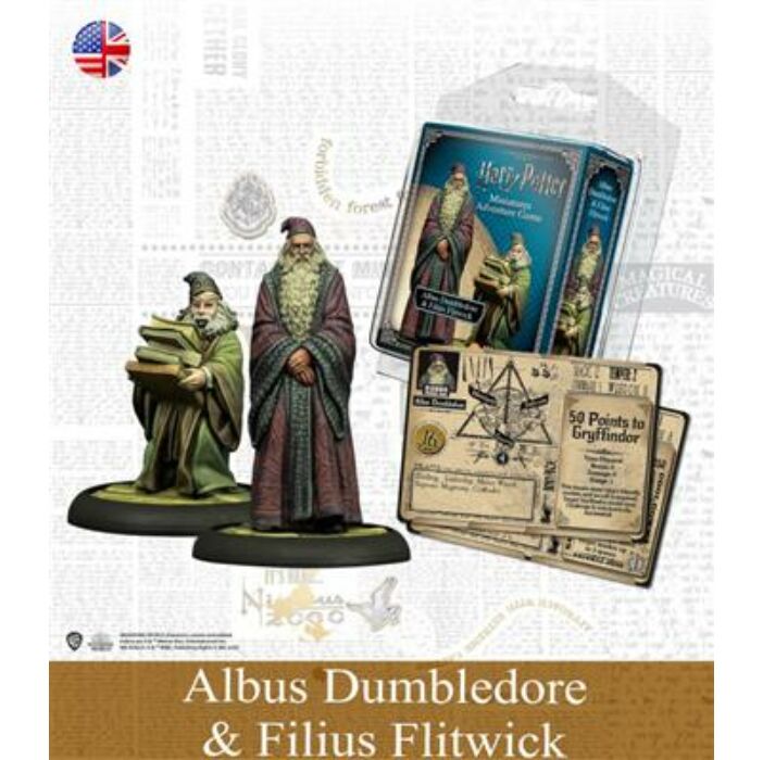Harry Potter Miniature Game: Dumbledore & Flitwick - EN