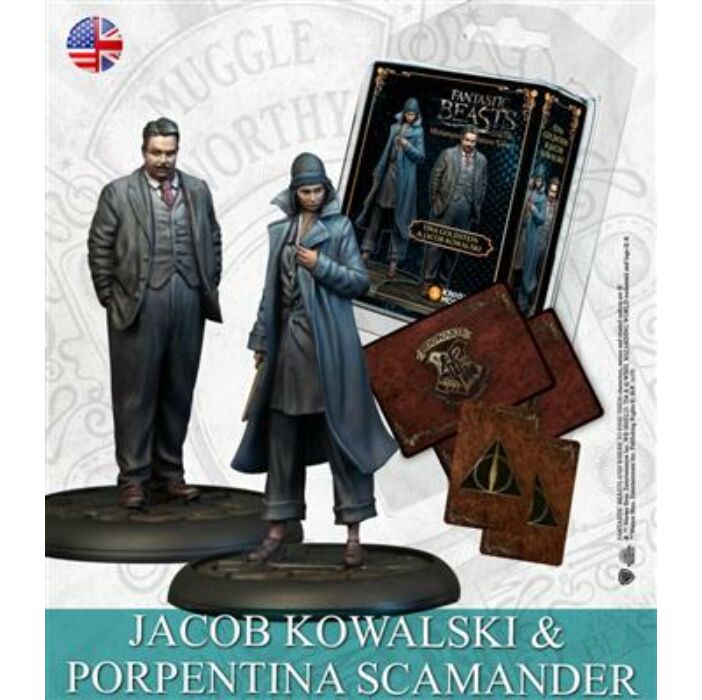 Harry Potter Miniatures Adventure Game: Porpentina Scamander & Jacob Kowalski - EN