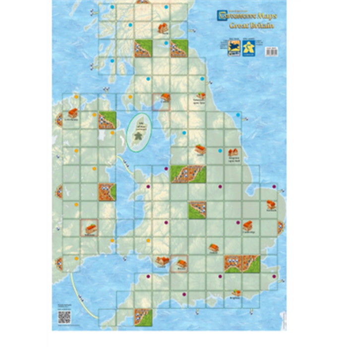 Carcassonne Maps: Great Britain - DE/EN