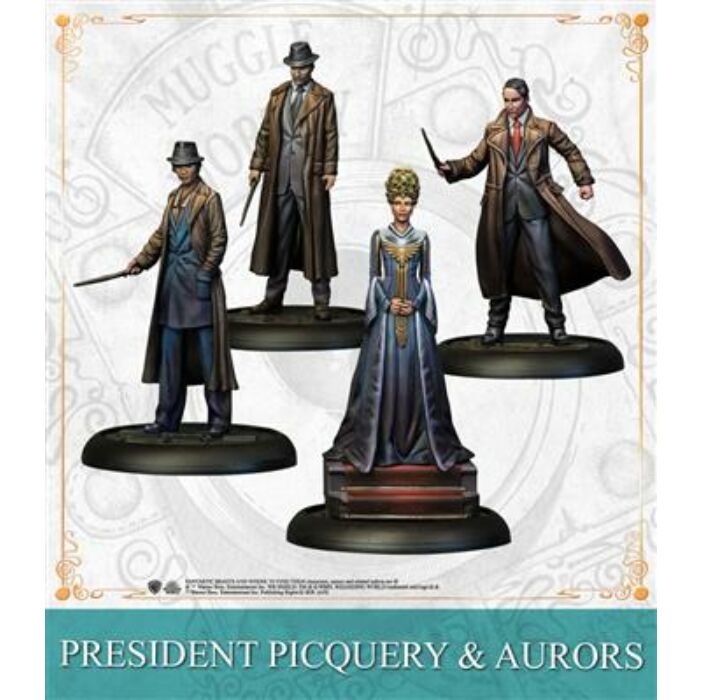Harry Potter Miniatures Adventure Game: President Picquery and Aurors - EN