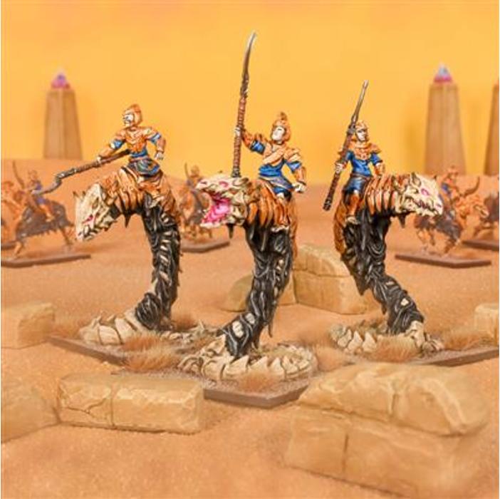 Kings of War - Empire of Dust Sandborne Wyrmriders Regiment - EN