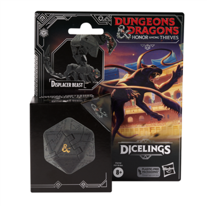 Dungeons & Dragons Honor Among Thieves D&D Dicelings Displacer Beast