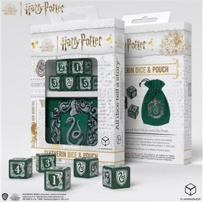 Harry Potter - Slytherin Dice & Pouch