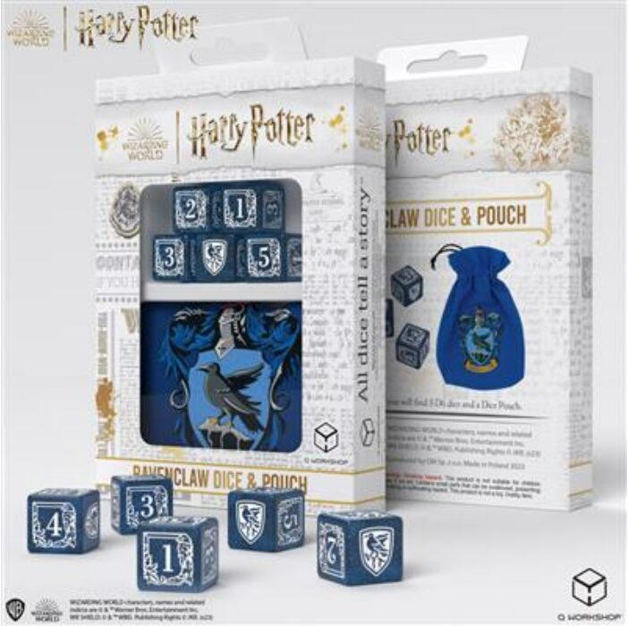 Harry Potter - Ravenclaw Dice & Pouch
